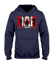 Canadian Veteran Grandpa-DAD Hooded Sweatshirt thumbnail