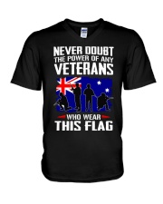 Wear This Flag V-Neck T-Shirt thumbnail