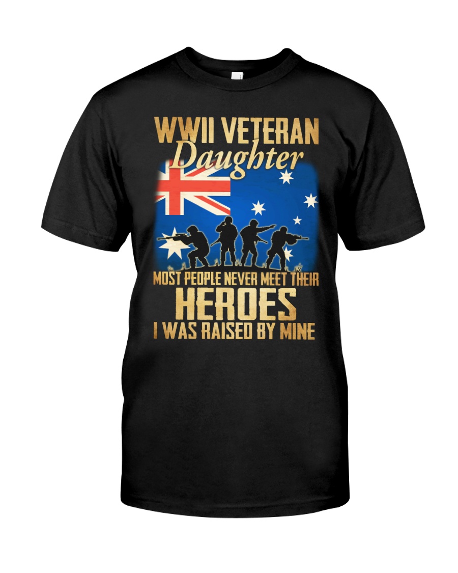 WWII Veteran Daughter Classic T-Shirt
