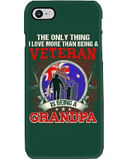 Australian Veteran Grandpa-The Only Thing Phone Case thumbnail