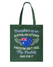 AU Veteran's Daughter-Dad Paid Tote Bag thumbnail