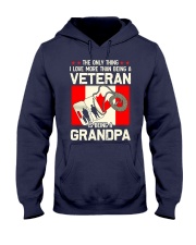 Being A Grandpa Canada Hooded Sweatshirt thumbnail