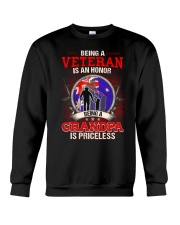 Australian Veteran Grandpa-Priceless Crewneck Sweatshirt thumbnail