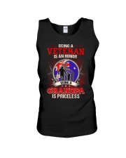 Australian Veteran Grandpa-Priceless Unisex Tank thumbnail