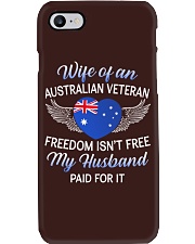 AU Veteran's Wife-Husband Paid Phone Case thumbnail