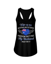 AU Veteran's Wife-Husband Paid Ladies Flowy Tank thumbnail