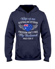AU Veteran's Wife-Husband Paid Hooded Sweatshirt thumbnail