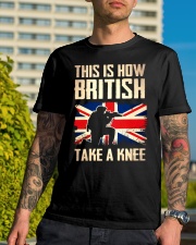 British Take A Knee Classic T-Shirt lifestyle-mens-crewneck-front-8