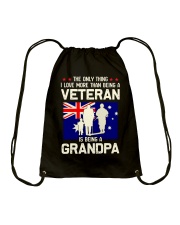 Being A Grandpa Au Drawstring Bag thumbnail