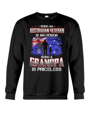 Australian Veteran Grandpa-Priceless Crewneck Sweatshirt thumbnail