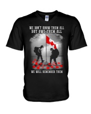 Remember Them V-Neck T-Shirt thumbnail