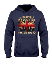 Served My Country Hooded Sweatshirt thumbnail