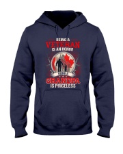 Canadian Veteran Grandpa-Priceless Hooded Sweatshirt thumbnail