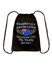 AU WWII Veteran's Daughter-Dad Paid Drawstring Bag thumbnail