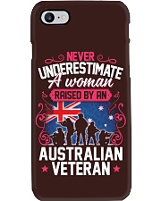 A Woman Raised By An Australian Veteran Phone Case thumbnail