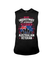 A Woman Raised By An Australian Veteran Sleeveless Tee thumbnail
