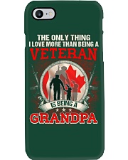 Canadian Veteran Grandpa-The Only Thing Phone Case thumbnail