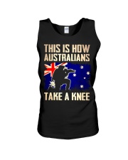 Australians Take A Knee Unisex Tank thumbnail