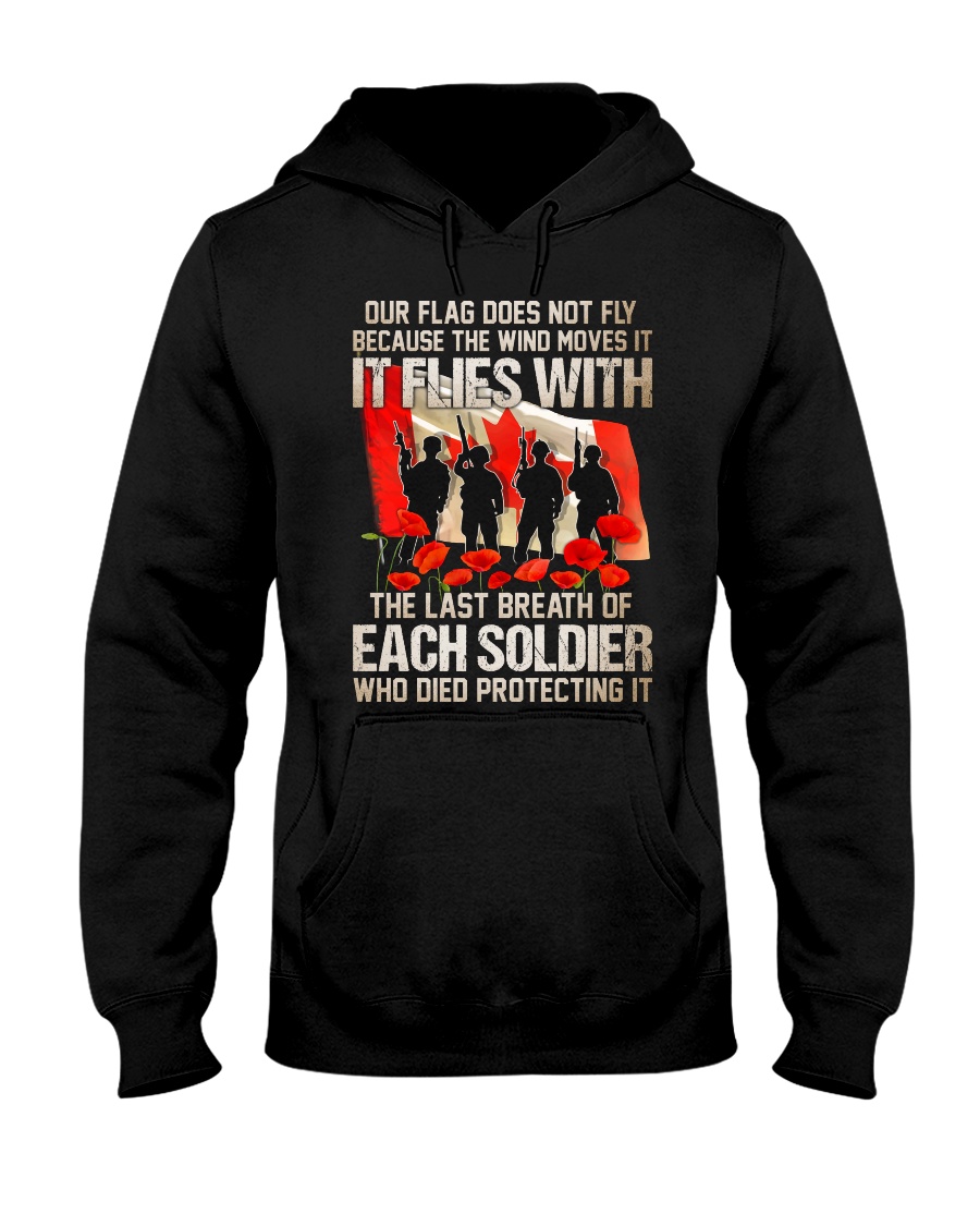 Flag Doesn't Fly Hooded Sweatshirt