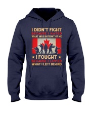 Didn't Fight Hooded Sweatshirt front