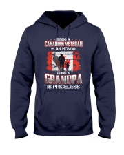 Canadian Veteran Grandpa-Priceless Hooded Sweatshirt thumbnail