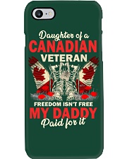 Canadian Vet Daughter-Freedom Phone Case thumbnail