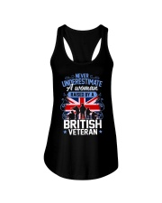 A Woman Raised By A British Veteran Ladies Flowy Tank thumbnail