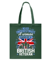 A Woman Raised By A British Veteran Tote Bag thumbnail