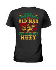 Flew In A Huey Ladies T-Shirt thumbnail