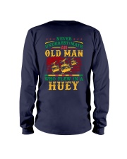 Flew In A Huey Long Sleeve Tee back