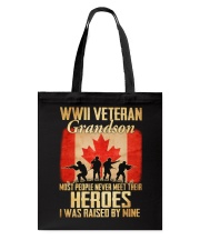 WWII Veteran Grandson Tote Bag thumbnail