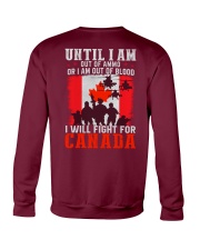 Fight For Canada Crewneck Sweatshirt thumbnail