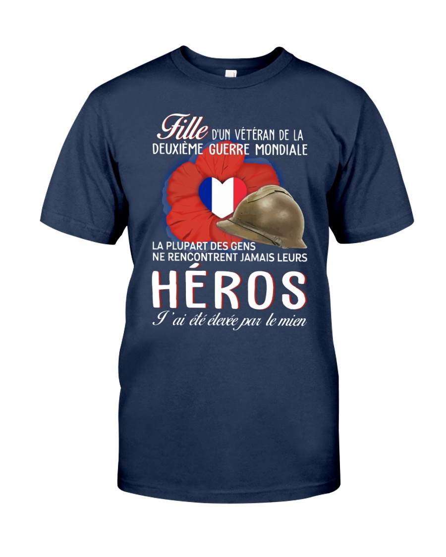 Heros Fille Dun Veteran Classic T-Shirt
