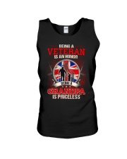 British Veteran Grandpa-Priceless Unisex Tank thumbnail