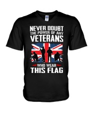 Wear This Flag V-Neck T-Shirt thumbnail