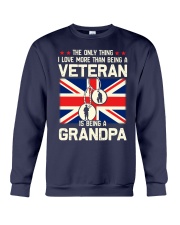 Being A Grandpa British Crewneck Sweatshirt thumbnail