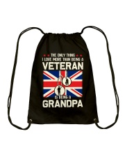 Being A Grandpa British Drawstring Bag thumbnail