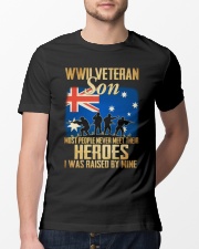 WWII Veteran Son Classic T-Shirt lifestyle-mens-crewneck-front-13