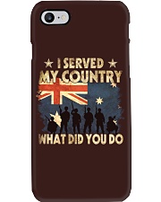 Served My Country Phone Case thumbnail