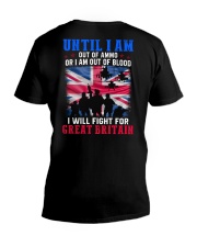 Fight For GB V-Neck T-Shirt thumbnail