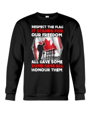 Respect The Flag Crewneck Sweatshirt thumbnail