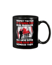 Respect The Flag Mug thumbnail