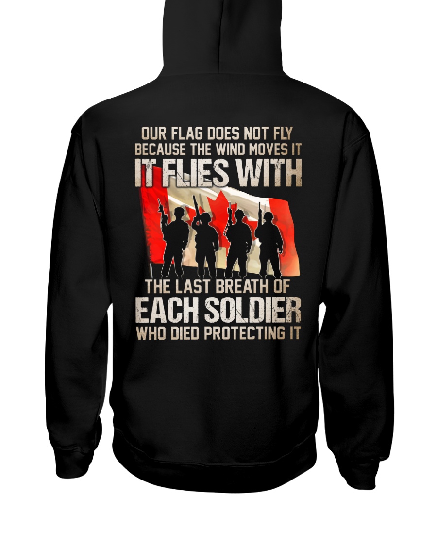 Flag Doesn't Fly Hooded Sweatshirt