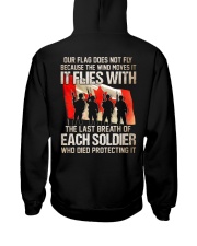 Flag Doesn't Fly Hooded Sweatshirt back