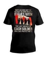Flag Doesn't Fly V-Neck T-Shirt thumbnail
