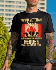 WWII Veteran Son Classic T-Shirt lifestyle-mens-crewneck-front-8