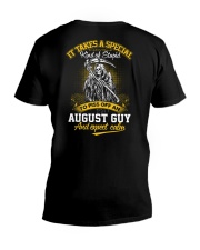TO PISS OFF AN - AUGUST GUY V-Neck T-Shirt thumbnail