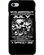 NEVER UNDERESTIMATE - A JULY MAN Phone Case thumbnail