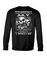 NEVER UNDERESTIMATE - A JULY MAN Crewneck Sweatshirt thumbnail
