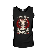 I HATE BEING SEXY - JANUARY Unisex Tank thumbnail